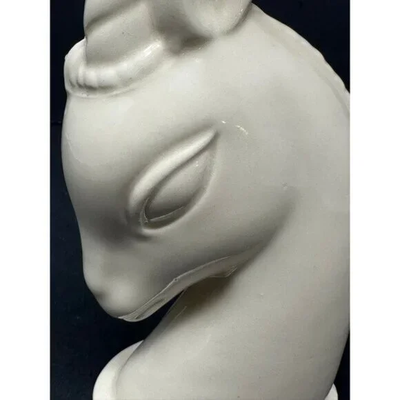 Vtg 1940s PRINCETON CHINA Art Deco GAZELLE ANTELOPE HEAD Trenton New Jersey - Picture 8 of 9